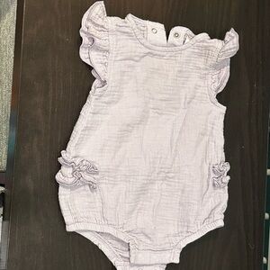 Gerber Light Purple Baby Romper